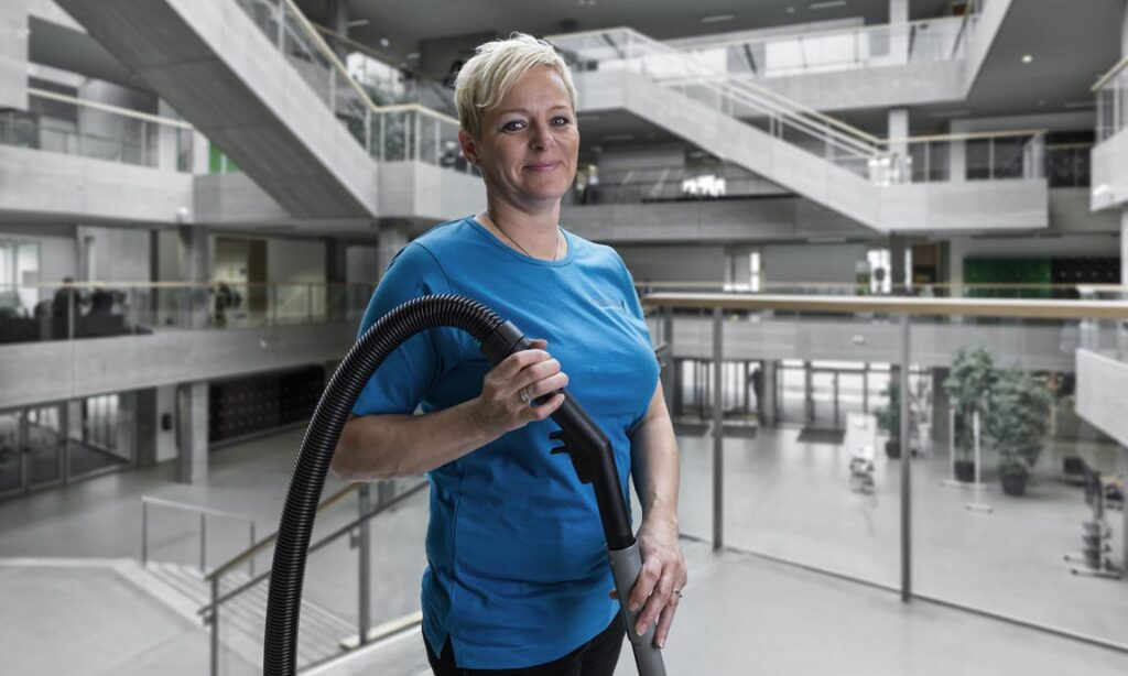 rengøring i erhvervshus